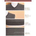 Yak Wolle / Kaschmir V-Ausschnitt Pullover Langarm Pullover / Garment / Kleidung / Strickwaren
